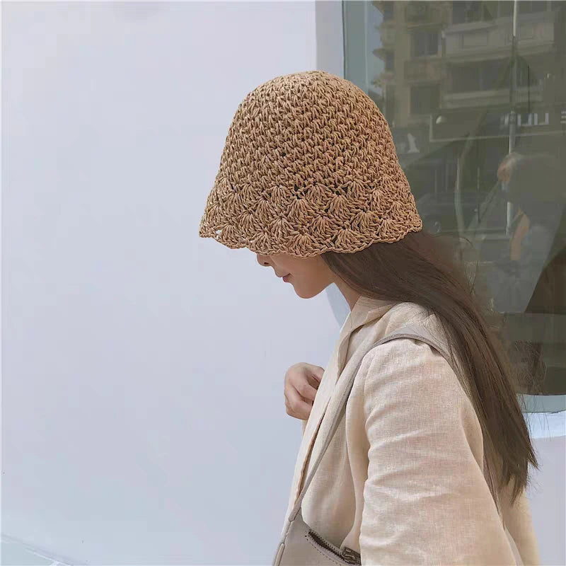 Summer Women Holiday Straw Hat Lady Summer Sun Hat