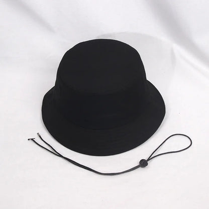 Pure Cotton Sun Hat Large Size Boonie Cap Women Big Size Bucket Hat