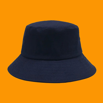 Bucket Hat for Ladies Beach Cotton Plain Panama Hats Big Bone Man Plus Size Fishing Sun Cap