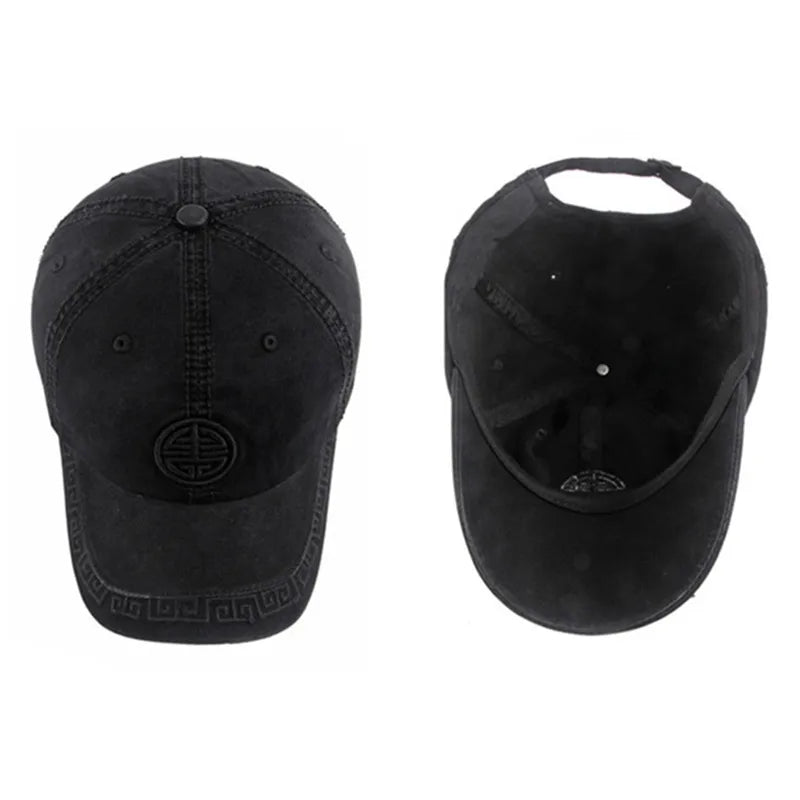 100% Cotton Baseball Caps For Men Women Snapback Cap