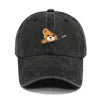 Unisex Retro Washed Denim Baseball Cap