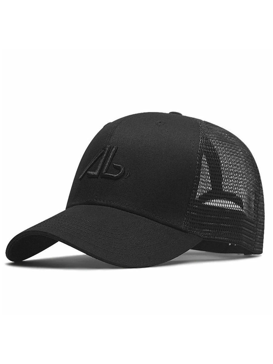 Big Head Man Plus Size Baseball Cap Men Summer 100% Cotton Mesh Trucker Hat Male 3d Embroidery Snapback Hats