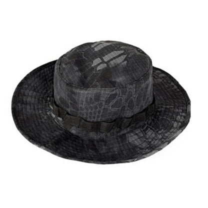 Tactical Hat Camouflage Fishing Cap Outdoor Sport Sun Bucket Cap Outdoor