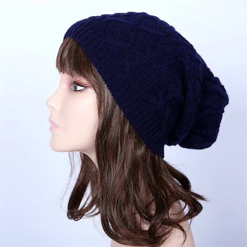 Hot Style Knit Hat With Small Twist Fashion Heaps Heaps Of Turtle-Head Hats