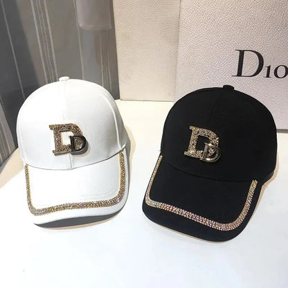Rhinestone Hat Cotton K Kop Cap Hip Hop Cap Hats