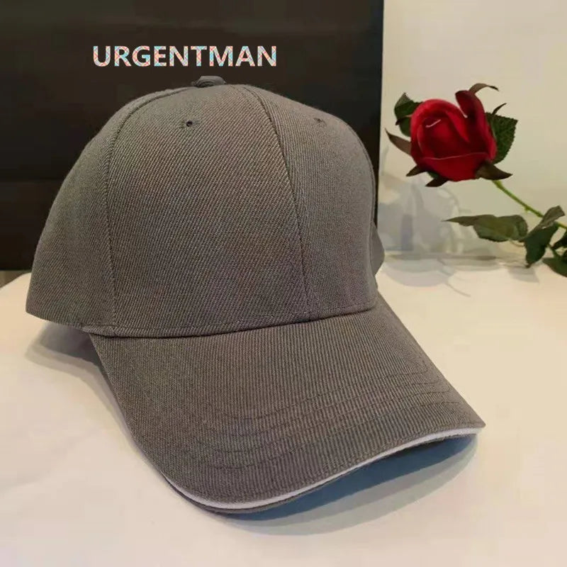 Unisex Cap Casual Acrylic Plain Baseball Cap For Women Men