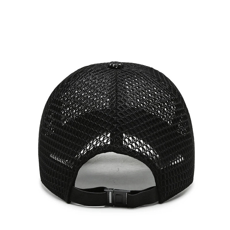 Men's Mesh Baseball Cap Breathable Summer Caps