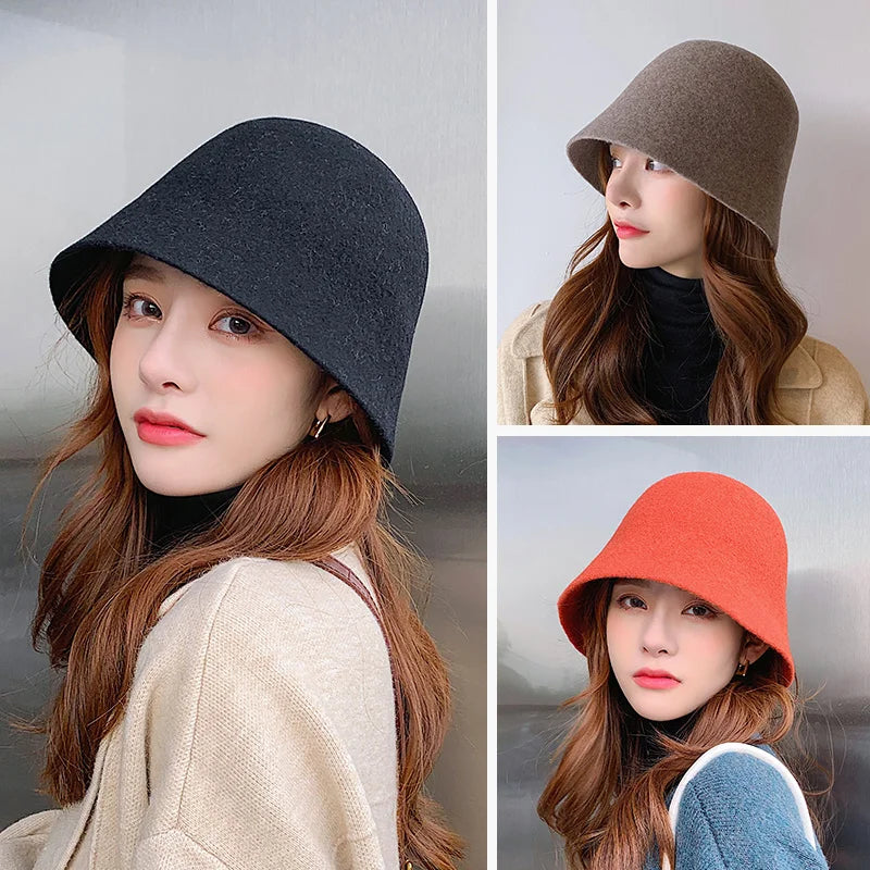 Fashion Custom Cold-Proof Outdoor Travel Wool Hat