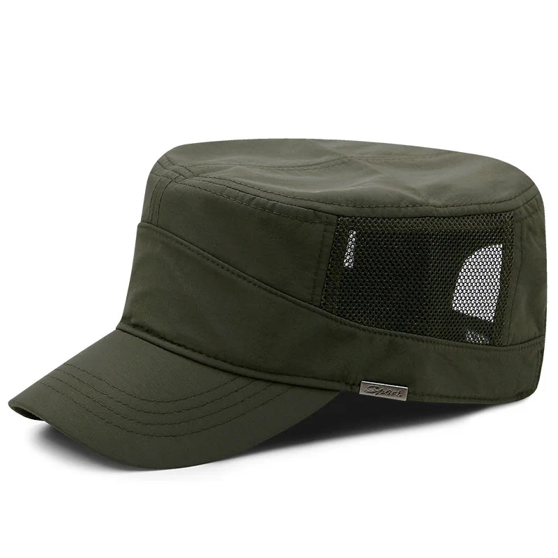 Dad Casual Sun Cap Male Outdoors Sports Hat Adult Flat Top Hats