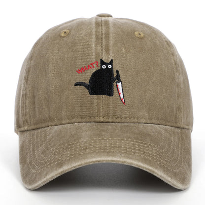 European American Style Embroidered Baseball Cap