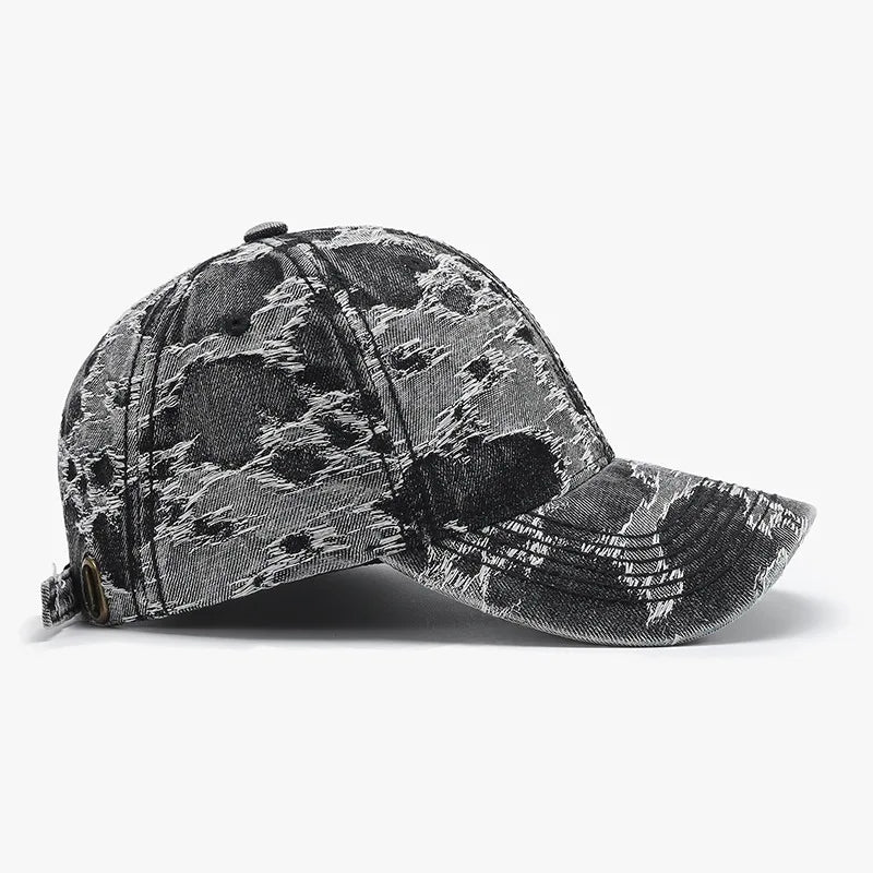Spring/Summer American-Style Tie-Dye Vintage Pattern Baseball Cap