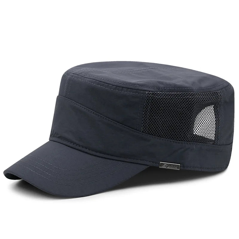 Dad Casual Sun Cap Male Outdoors Sports Hat Adult Flat Top Hats