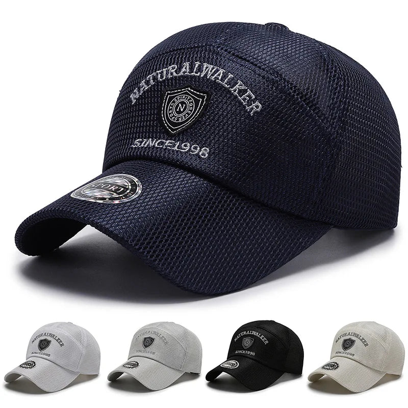 Summer Cute Panda Baseball Caps For Men Women Cotton Hip Hop Sun Protection Boys Girls Outdoor