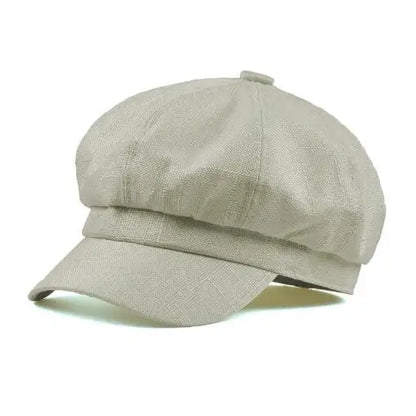 Newsboy Thin Cap Cotton Linen Beret Hats