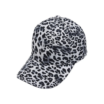 Leopard Zebra Pattern Adjustable Sun Protection Dad Hat