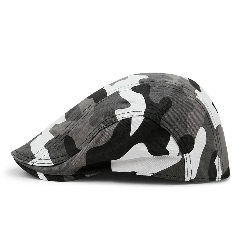 Spring And Summer Cotton Back Wear Ivy Hat For Lady Big Head Man