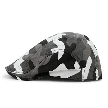 Spring And Summer Cotton Back Wear Ivy Hat For Lady Big Head Man