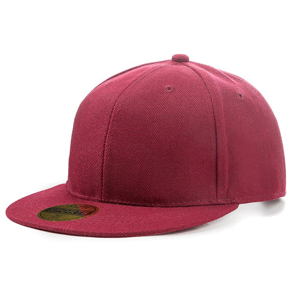 Cap Plain Snapback Hat Men Women
