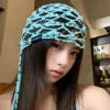 Ethnic Style Tassel Design Baotou Hat Women's Spring Summer