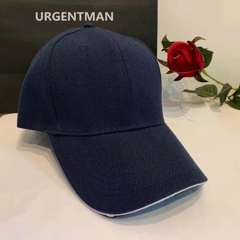 Unisex Cap Casual Acrylic Plain Baseball Cap For Women Men
