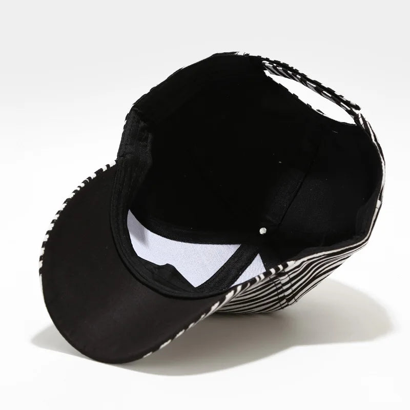 2021 Four Seasons Leopard Zebra Print Cotton Baseball Cap