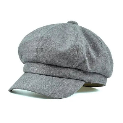 Newsboy Thin Cap Cotton Linen Beret Hats