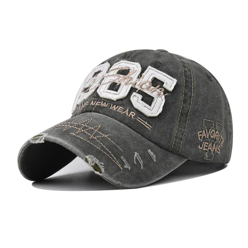 Summer Red Yellow Baseball Cap For Men Women