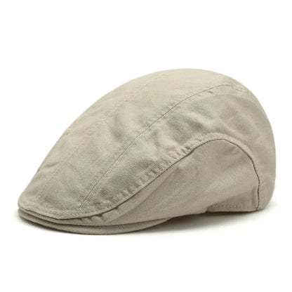 Spring And Summer Cotton Back Wear Ivy Hat For Lady Big Head Man
