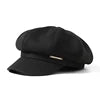 Autumn Winter Solid Color Outdoor Fashion Warm Ladies Beret Hats
