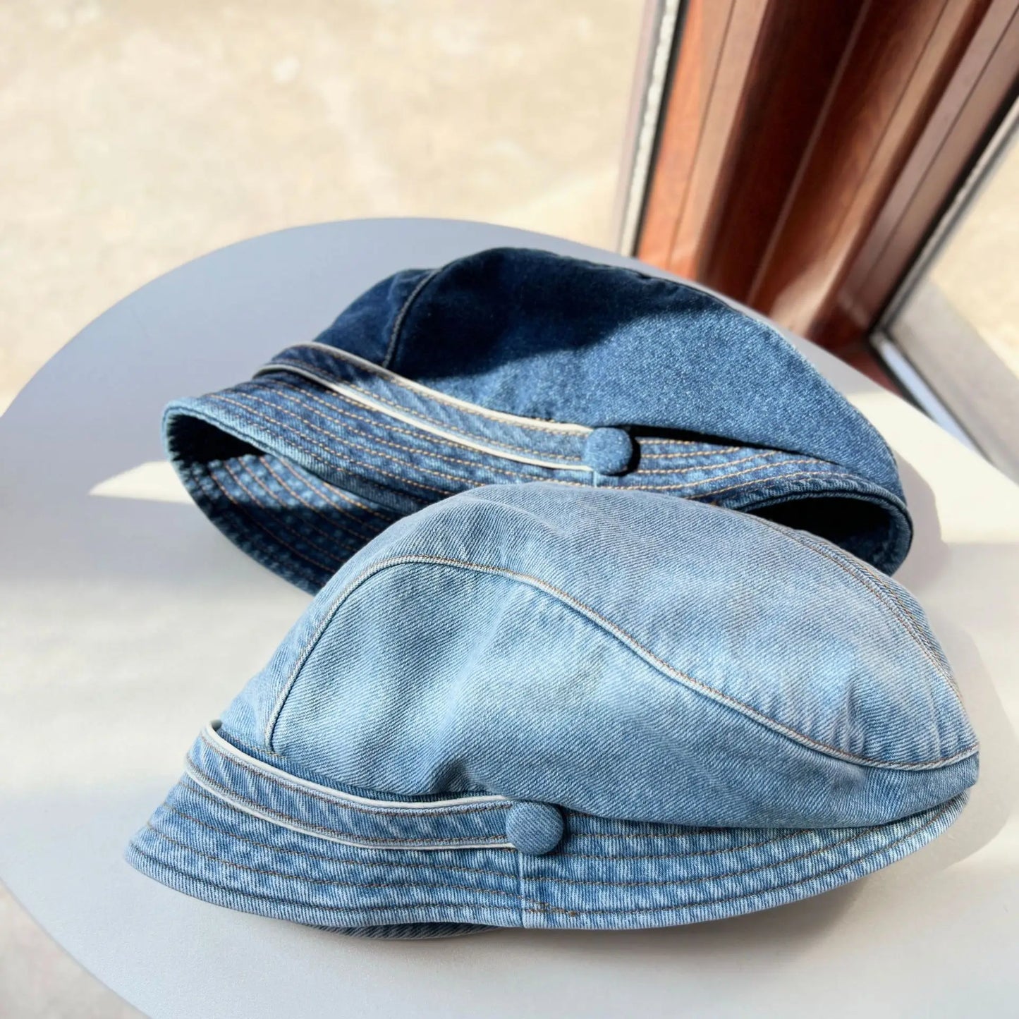 New Autumn Winter Denim Versatile Fisherman Hat