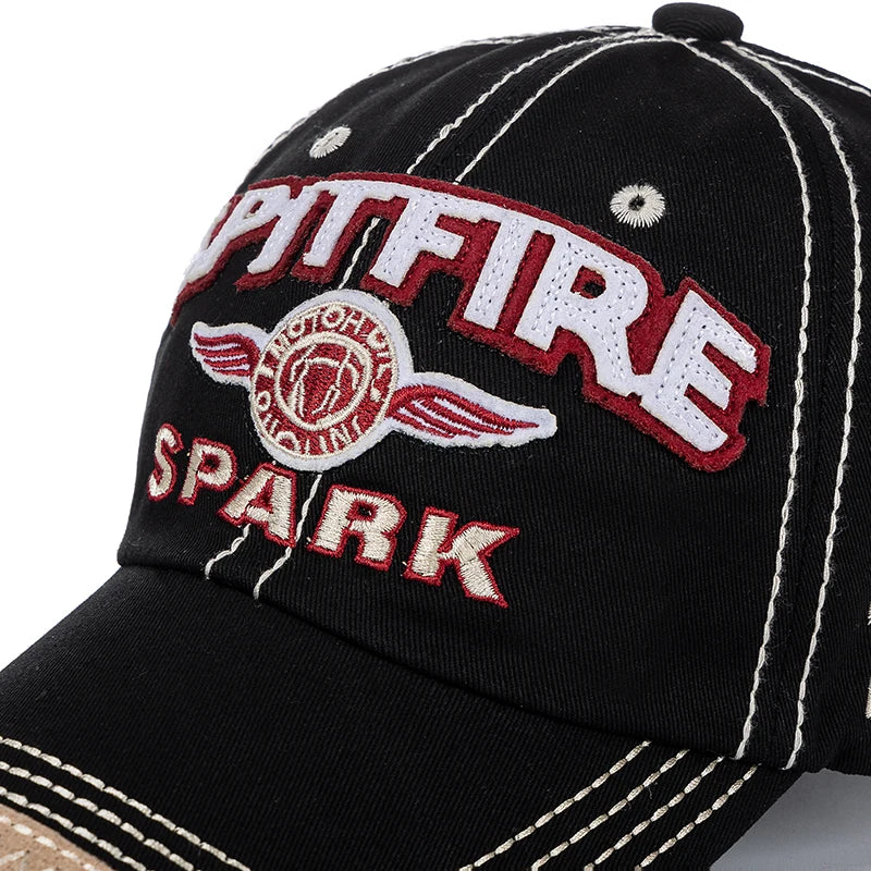 Unisex Cap Letter Embroidery Cotton Baseball Cap