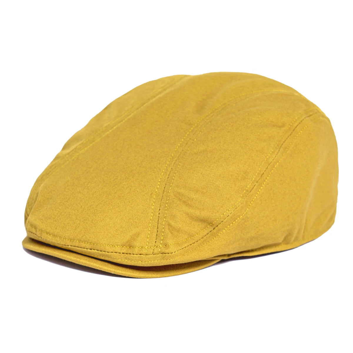 Twill New Flat Cap Men 100% Cotton Ivy Caps Golf Baker Boy Hat