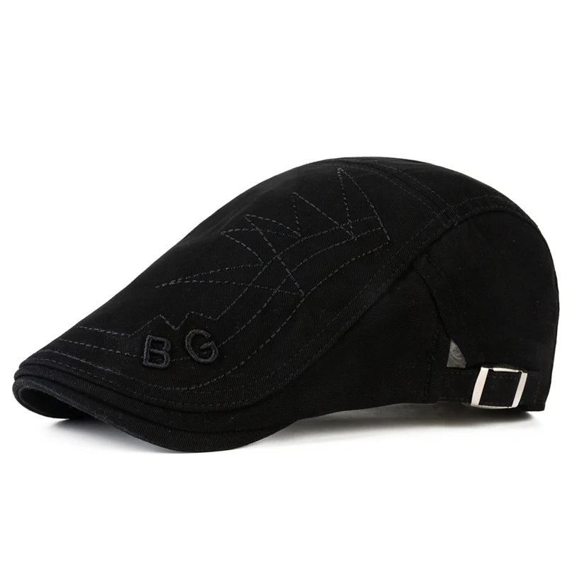 Men's Berets Cotton Newsboy Cap Vintage