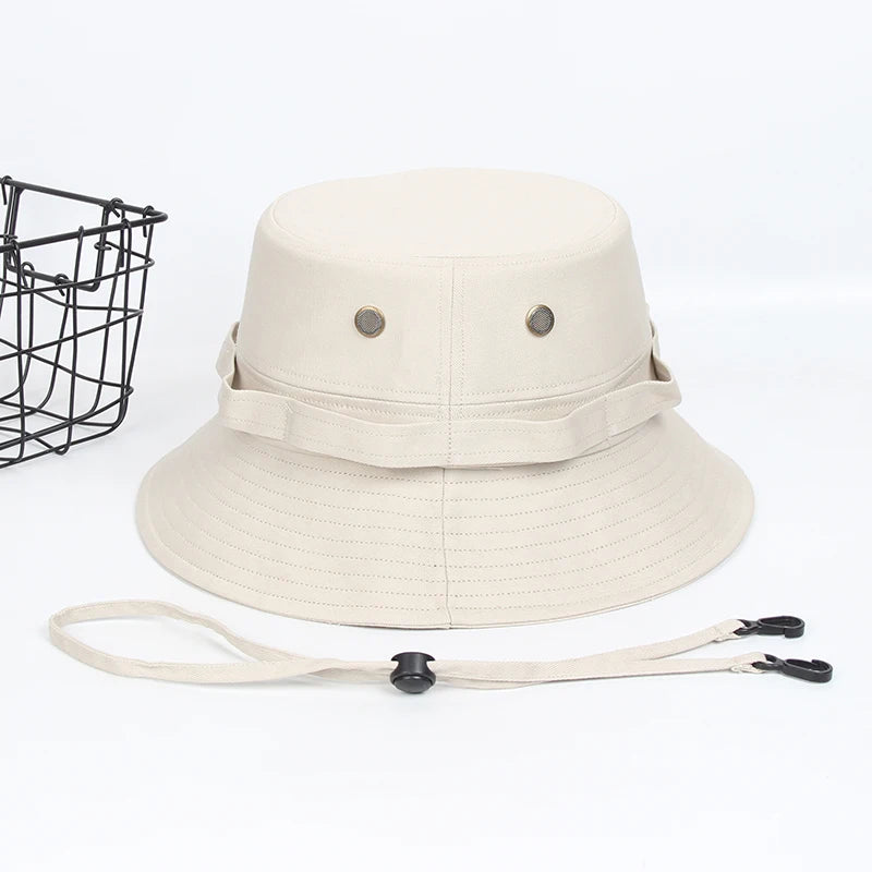 Lady Beach Large Size Panama Hat Big Head Men Sun Cap Plus Size Bucket Hat