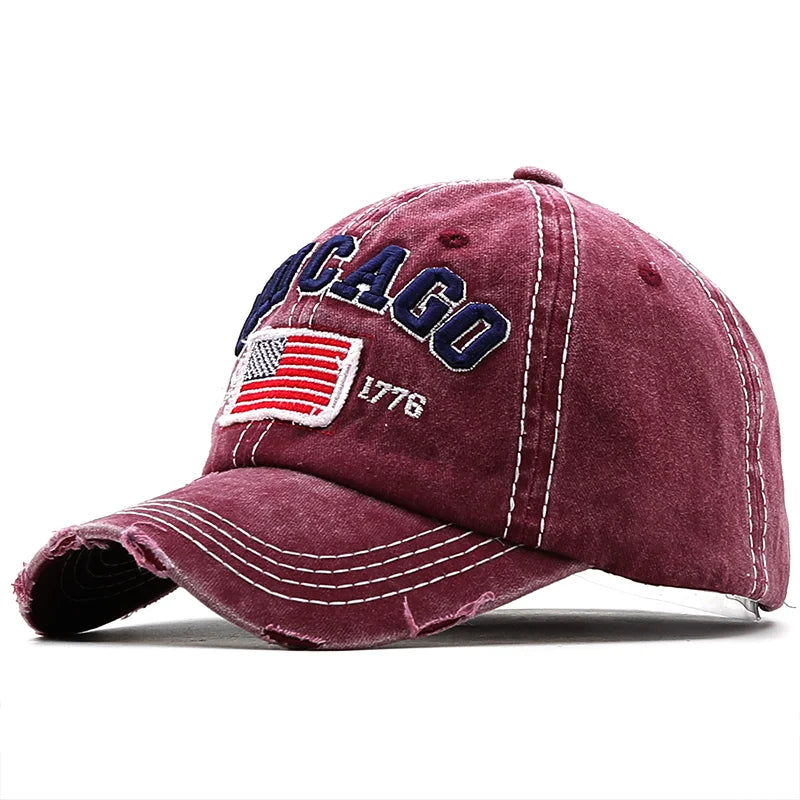 2022 High Quality Brand Washed Cotton Cap For Men Women