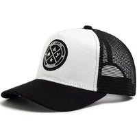 White + Black Brim