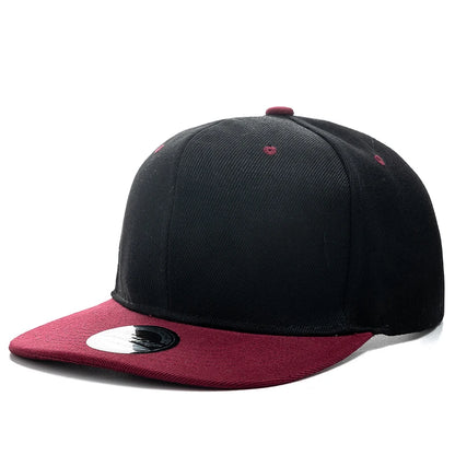Cap Plain Snapback Hat Men Women