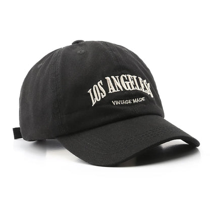 Vintage Letter Green Denim Hats For Men Women