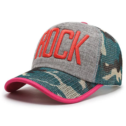 Autumn hat Mesh Camouflage Men and Women