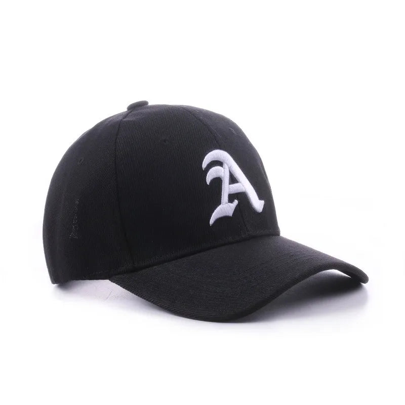 A Letter Embroidery Snapback Baseball USA Flag Caps