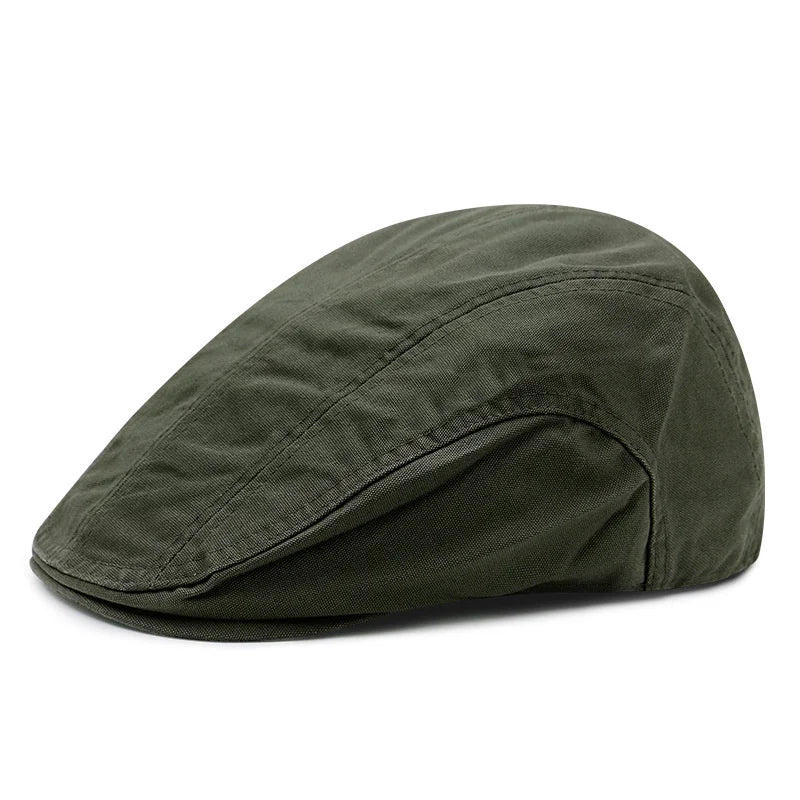 Spring And Summer Cotton Back Wear Ivy Hat For Lady Big Head Man