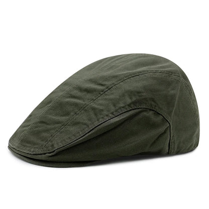 Spring And Summer Cotton Back Wear Ivy Hat For Lady Big Head Man
