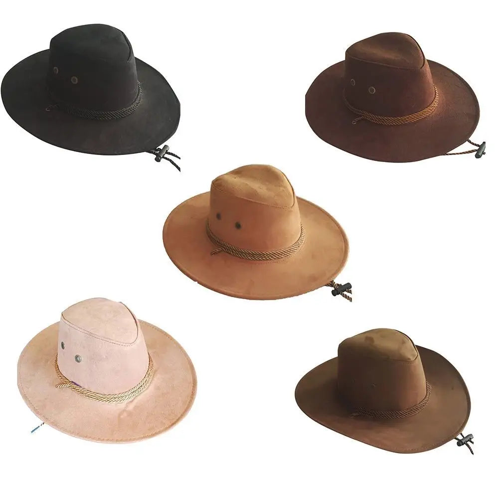 Jazz Gifts West Cowboy Hat For Men Color Mongolian Caps