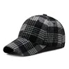 Spring And Autumn Female 6-Panel Tweed Cap