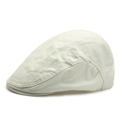 Spring And Summer Cotton Back Wear Ivy Hat For Lady Big Head Man
