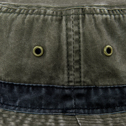 Bucket Hats for Men Washed Cotton Outdoor Panama Hat Summer Fishing Hunting Cap