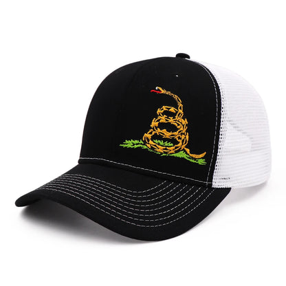 Women Men Black White Summer Baseball Cap Mesh Snapback Dad Hats