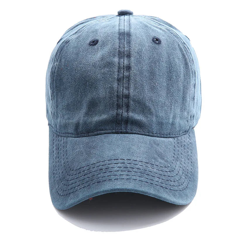 Solid Spring Summer Cap Women Ponytail Baseball Cap