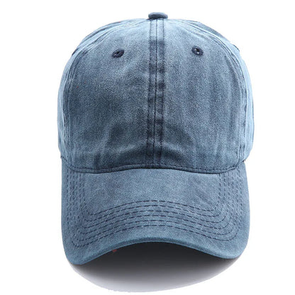 Solid Spring Summer Cap Women Ponytail Baseball Cap