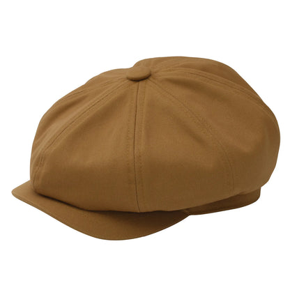 Newsboy Cap Men's Twill Cotton Hat 8 Panel Hat Baker Caps Retro